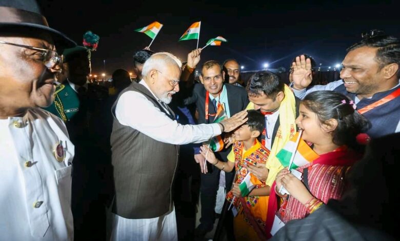 Firaministan Indiya Narendra Modi ya ziyarci Najeriya a karon farko