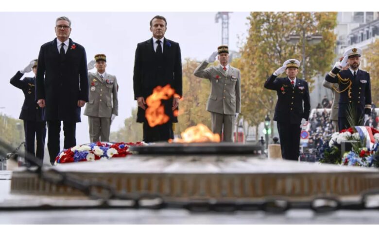 Firaministan Birtaniya Keir ya halacci bikin tunawa da sojin yakin duniya a Paris